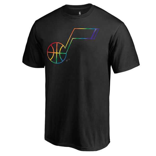 Men's Utah Jazz Fanatics Branded Black Team Pride T-Shirt FengYun,We sell and wholesale Men's Utah Jazz Fanatics Branded Black Team Pride T-Shirt FengYun on line form chian!